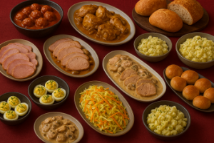 Broodjesbuffet Kerst